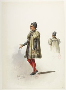 Btv1b84558104 12 - Saint-Saëns - Henrik VIII - Kostymmaketter - Lacoste - 12:e dräkten av Eugene Lacoste