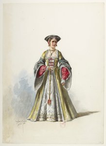 Btv1b84558104 20 - Saint-Saëns - Henrik VIII - Kostymmaketter - Lacoste - 20:e kostymen av Eugene Lacoste