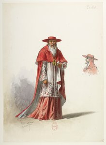 Btv1b84558104 27 - Saint-Saëns - Henrik VIII - Kostymmodeller - Lacoste - 27. Prelat av Eugene Lacoste