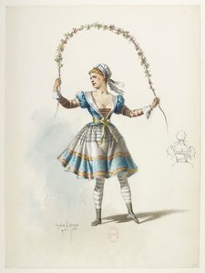 Btv1b84558104 47 - Saint-Saëns - Henrik VIII - Kostymmaketter - Lacoste - 47. Kostym av Eugene Lacoste