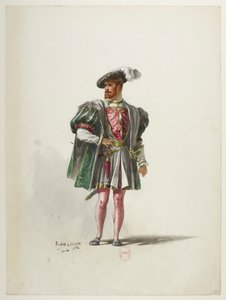 Btv1b84558104 54 - Saint-Saëns - Henrik VIII - Kostymmaketter - Lacoste - 54. Kostym av Eugene Lacoste