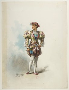 Btv1b84558104 57 - Saint-Saëns - Henrik VIII - Kostymmaketter - Lacoste - 57. Kostym av Eugene Lacoste