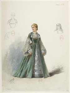 Btv1b84558104 80 - Saint-Saëns - Henrik VIII - Kostymmodeller - Lacoste - 76. Anne av Boleyn av Eugene Lacoste