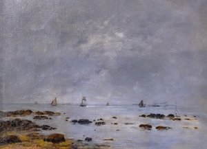 Marin - den lugna av Eugene Louis Boudin