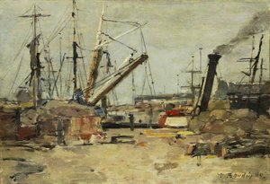 Trålarna av Eugene Louis Boudin