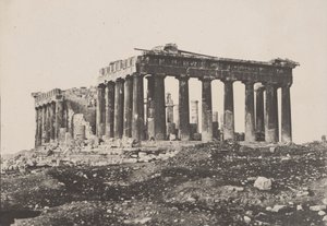 Parthenon, 1852. av Eugène Piot