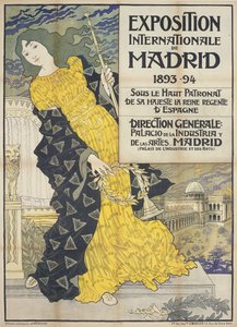 Madrid internationella utställning av Eugene Grasset