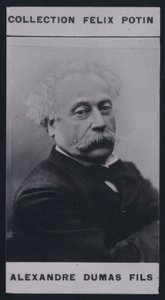 Alexandre Dumas Son (1824-1895) (s/v foto) av European Photographer