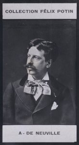 Alphonse de Neuville (1836-1885) (s/v foto) av European Photographer