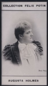 Augusta Holmes (1850-1902) (s/v foto) av European Photographer