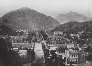 Brasilien: Petropolis, Simla i Brasilien (svartvitt foto) av European Photographer