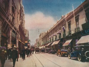 Ahumada Street, Santiago, Chile (foto) av European Photographer