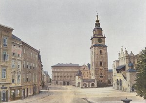 Krakow, gamla rådhustornet av European Photographer
