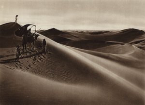 Sanddyner (svartvitt foto) av European Photographer