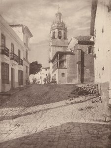 Kyrkan Santa Maria la Mayor, A Ronda (svartvitt foto) av European Photographer
