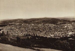 Fez, Allmän vy (svartvitt foto) av European Photographer