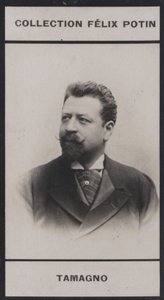 Francesco Tamagno (1850) (s/v foto) av European Photographer
