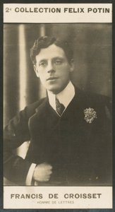 Francis De Croisset, Bokstävernas man av European Photographer