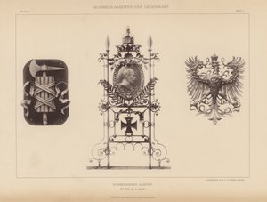 Järnverk: Smidesjärnverk (svartvitt foto)