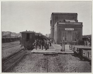 Jaffa, stationen (s/v foto) av European Photographer