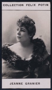 Jeanne Granier (1852) (s/v foto) av European Photographer
