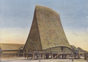 Gemensamt hus (stadshuset) i Kontun Chez Les Mois Sedangs av European Photographer