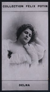 Marie Delna (1875) (s/v foto) av European Photographer
