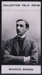 Maurice Barres (1862) (s/v foto) av European Photographer