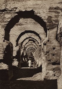 Meknes, ruinerna av "Haras" (s/v foto) av European Photographer