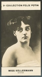 Fröken Maud Kellermann, simning av European Photographer