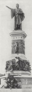 Monument Dante Alighieri, Trient (s/v foto) av European Photographer