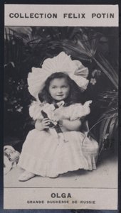 Olga, storhertiginna av Ryssland (1895) (s/v foto) av European Photographer