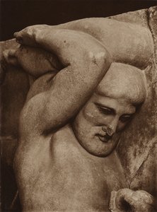 Olympia, Herkules, från en metop (svartvitt foto) av European Photographer