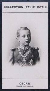 Oscar, prins av Preussen (1888) (s/v foto) av European Photographer