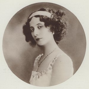 Pavlova år 1910 (svartvitt foto) av European Photographer