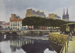 Quimper, sammanflödet av Steyr och LOdet av European Photographer