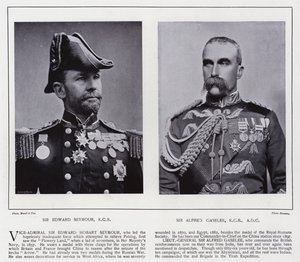 Sir Edward Seymour, Sir Alfred Gaselee (s/v foto) av European Photographer