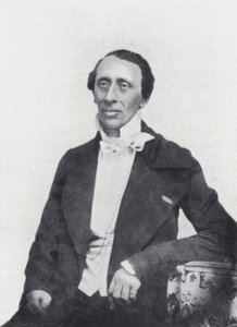 Poeten Hans Christian Andersen (s/v foto) av European Photographer