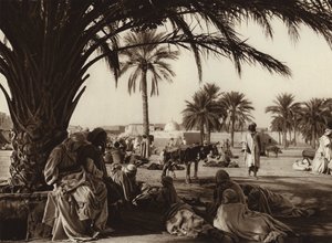 Touggourt Oasis (s/v-foto) av European Photographer