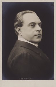 Vladimir de Pachmann, rysk-tysk pianist av European Photographer