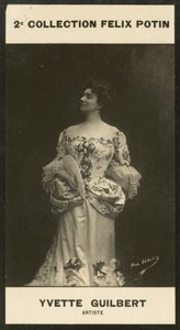 Yvette Guilbert, konstnär av European Photographer