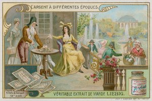 1700-tals papperssedlar av European School