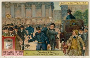 En föreställning av Tannhauser i Paris av European School