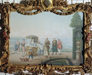 En promenad i trädgården (wc) av European School