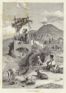 En brunn vid foten av Vesuvius av European School