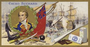 Amiral Lord Nelson och slaget vid Trafalgar, 1805