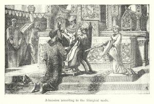 Antagning enligt liturgiskt läge (gravyr) av European School