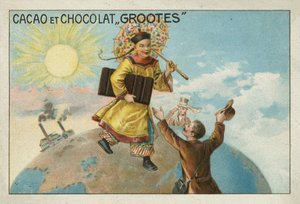 Annons för Grootes kakao och choklad