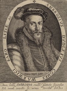 Ambrose Dudley, 3:e earl av Warwick (gravyr) av European School