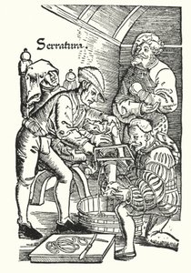 Amputation under sextonhundratalet (gravyr) av European School